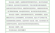 假如我是语文老师_400字