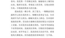 我是一株小草_550字