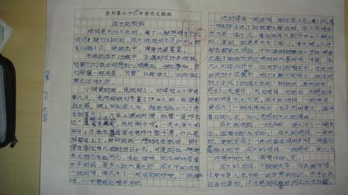 有一天的麻烦_150字