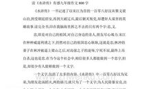 热情观世间冷暖 点亮人性光辉 ——阅读《水浒传》有感_800字