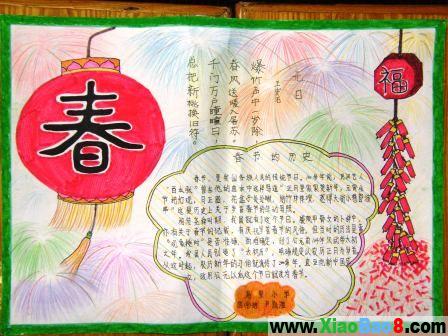 春节手写报纸（7）_20字