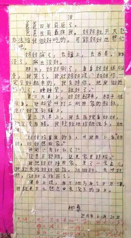 家庭测试_450字