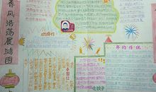 关于春节的手抄报——欢度新春_20字