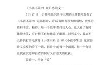 《小孩不笨》观后感_1200字