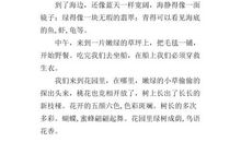 快乐的一天_300字