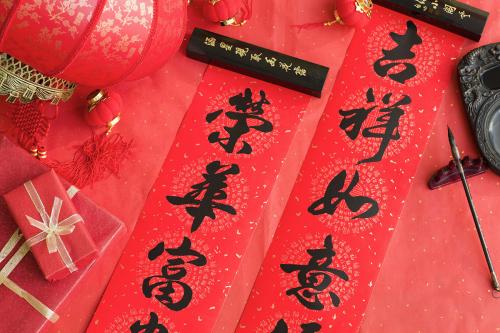 关于新年的对联_900字