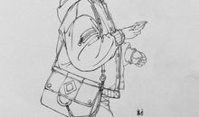 校园人物速写之保安作文