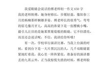 老师的眼睛作文500字