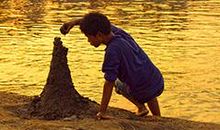 难忘的童年_550字