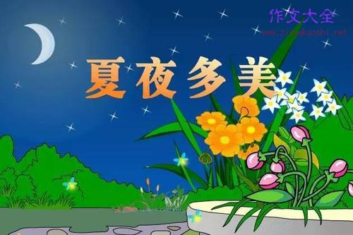迷人的夏夜_300字