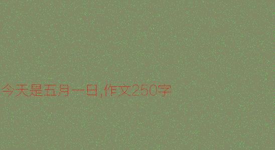一天的感觉_250字