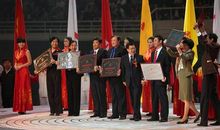 [原创达人]运动会闭幕_600字