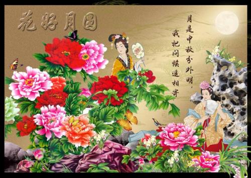 [中秋节小唱片]鲜花的一年打开_1200字