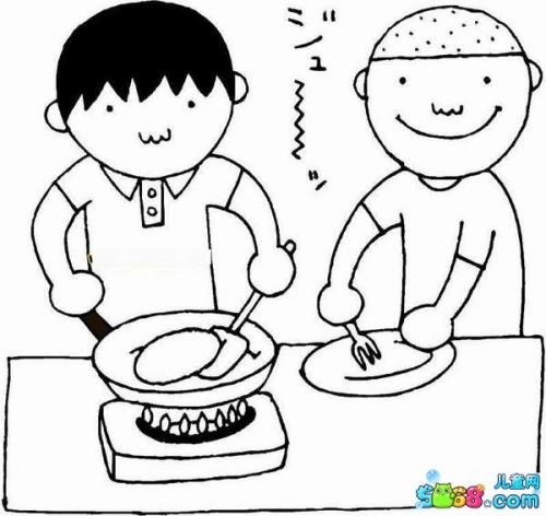 我为母亲吃饭_550字