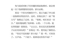 下象棋的启示_250字