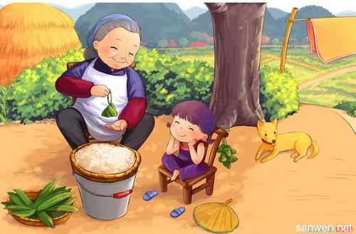我的孩子的心奶奶_400字