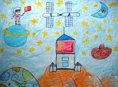 如果我来到太空_500字