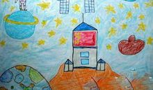 假如我来到了太空_500字