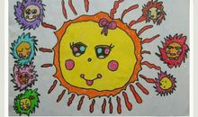 送妈妈一个太阳_250字