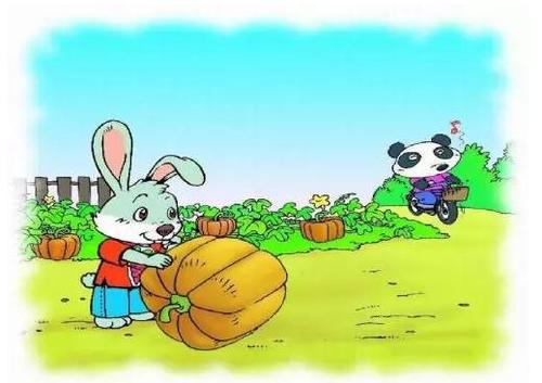 小兔子运输南瓜_200字