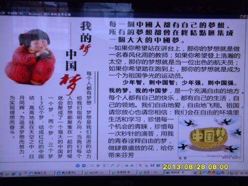 我的外国学校，我的梦想_900字