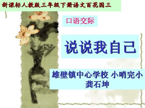 谈论自己（周琳）_600字
