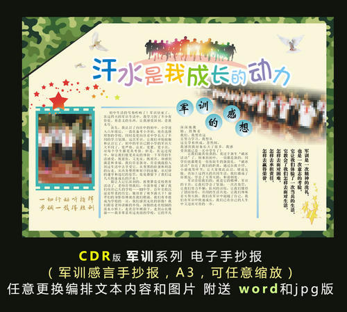 我正在训练，所以我成长_1200字