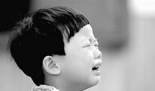 一个哭泣的孩子_450字