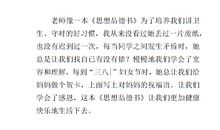 我喜欢的张老师_400字