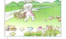 三年级看图作文：小白兔采蘑菇_400字