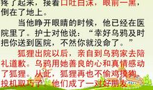 改写扩写：《狐狸和乌鸦》—肉被骗走以后_300字