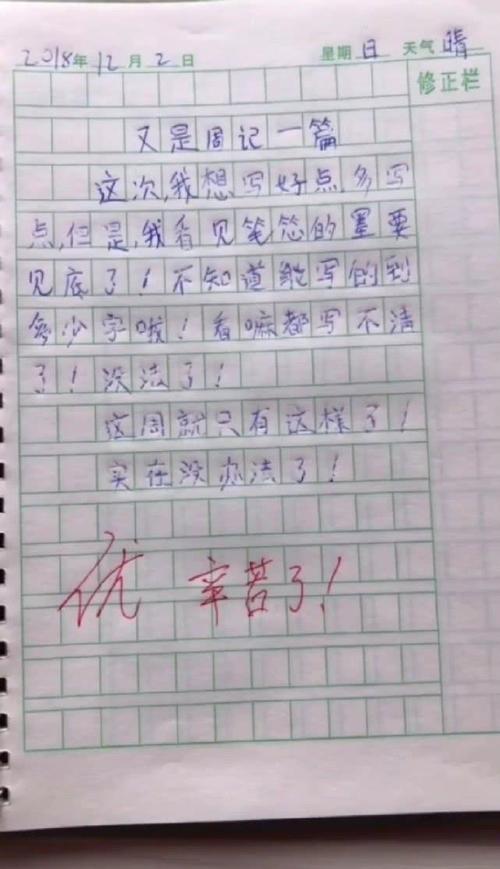 四分之一的_200字