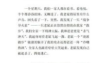 初三叙事作文：一件有趣的事_650字