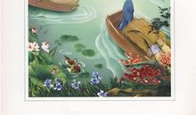 海日生残夜，江春入旧年