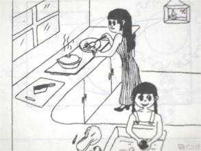 帮助妈妈_150字