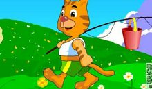 小猫钓鱼续写_350字