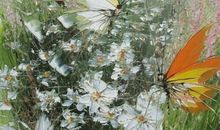 蝴蝶为花花却醉，花愿随风风却飞_450字