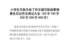 小学生秋游作文：秋游_350字