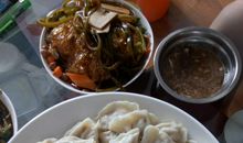 我帮妈妈包饺子_550字