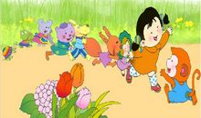 老鹰救小鸡_250字