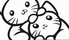 可爱的小花猫_550字