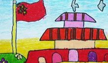 春天就像一幅五彩的画_100字