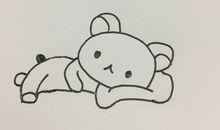 小熊真可爱_350字