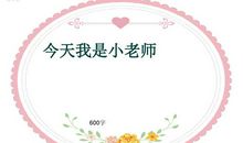 小老师_600字