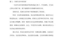 慢步在雪野中_400字