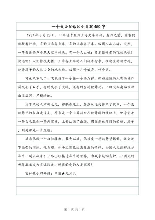 下午阳光_450字
