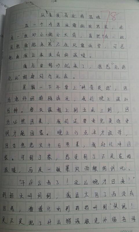这一次，我没有放弃_600字
