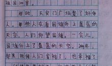 给祖国2049写的一封信_450字