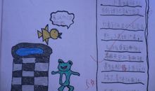 井底之蛙的幸福_800字