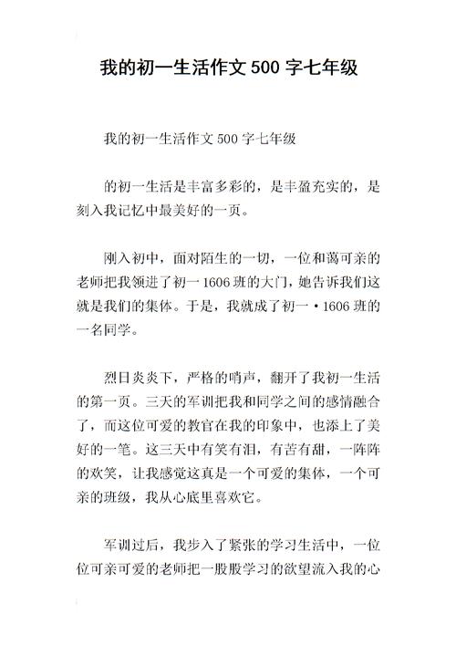 第一叙事成分：令人难忘的回忆_550字
